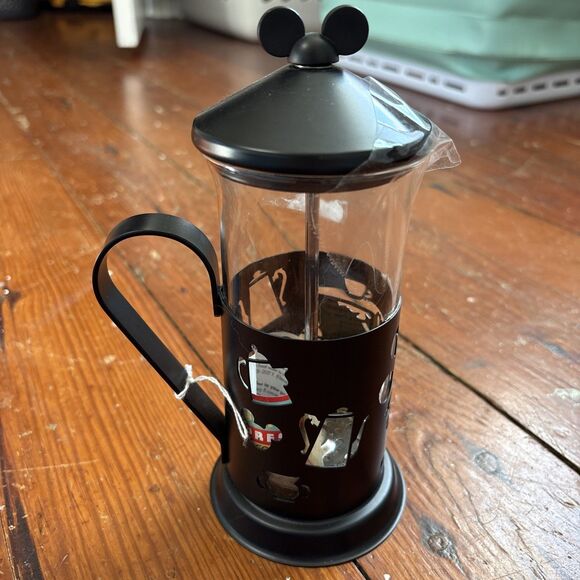 Disney Parks Mickey’s Really Swell Diner Coffee Tea Press - Picture 1 of 3